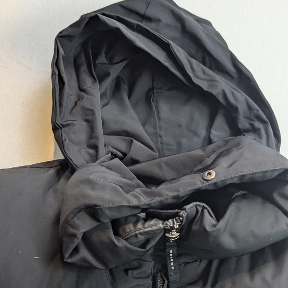 ZeroXposur Ski Puffer Jacket 60% Down. 40% Feathers Black with Hood Large - Picture 7 of 12